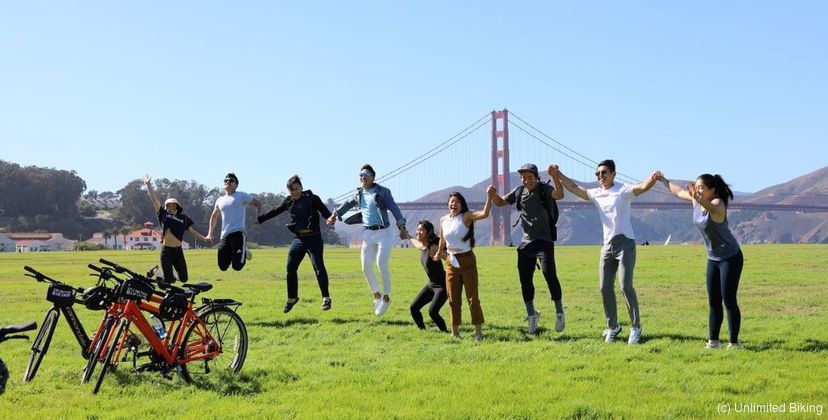 The Golden Gate Bridge Bike Tour